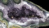 Amethyst Crystal Geode - Uruguay #37729-1